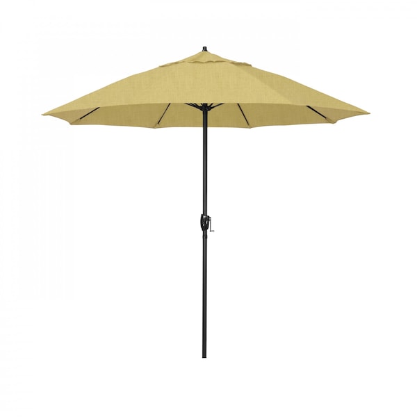 California Umbrella 7.5' Bronze Aluminum Market Patio Umbrella, Sunbrella Wheat 194061336168 - main